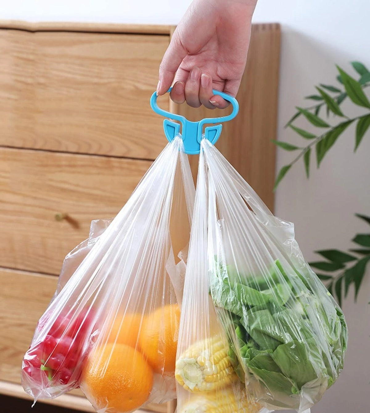 Portable Shopping Bag Handle Holder