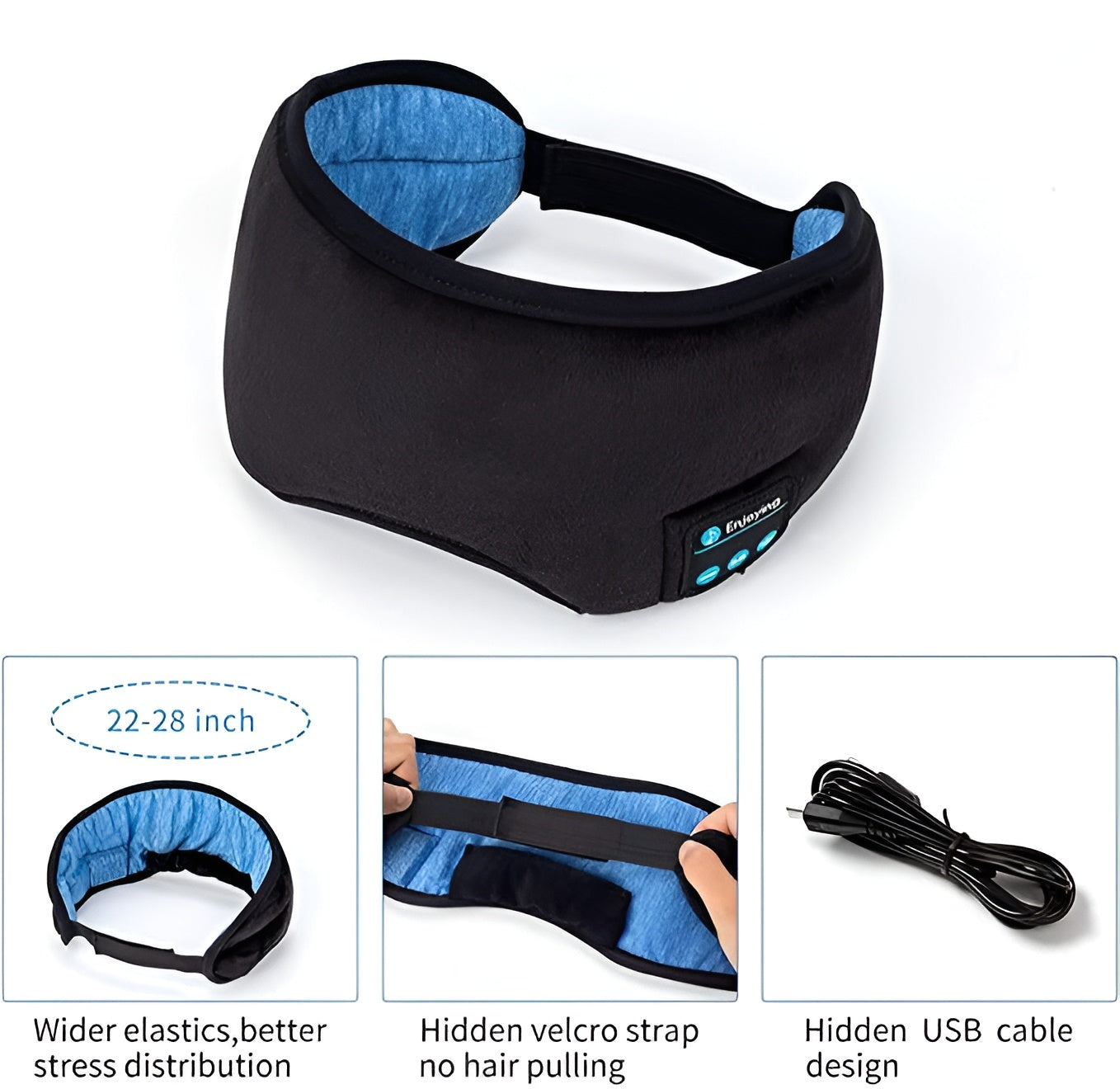 Wireless Bluetooth Eye Mask With Music
