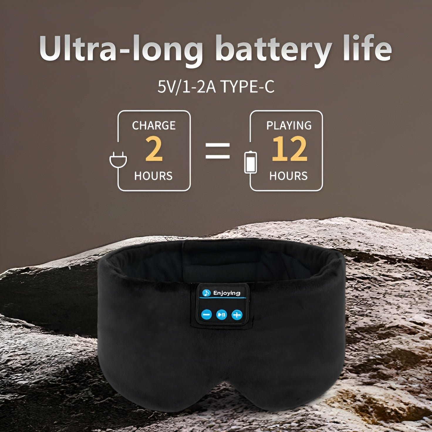 Wireless Bluetooth Eye Mask With Music