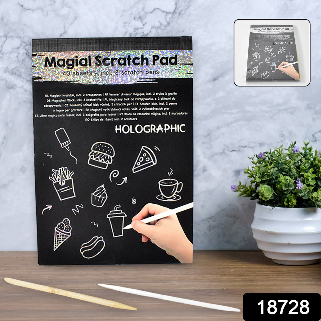 Magical Scratch Art Book