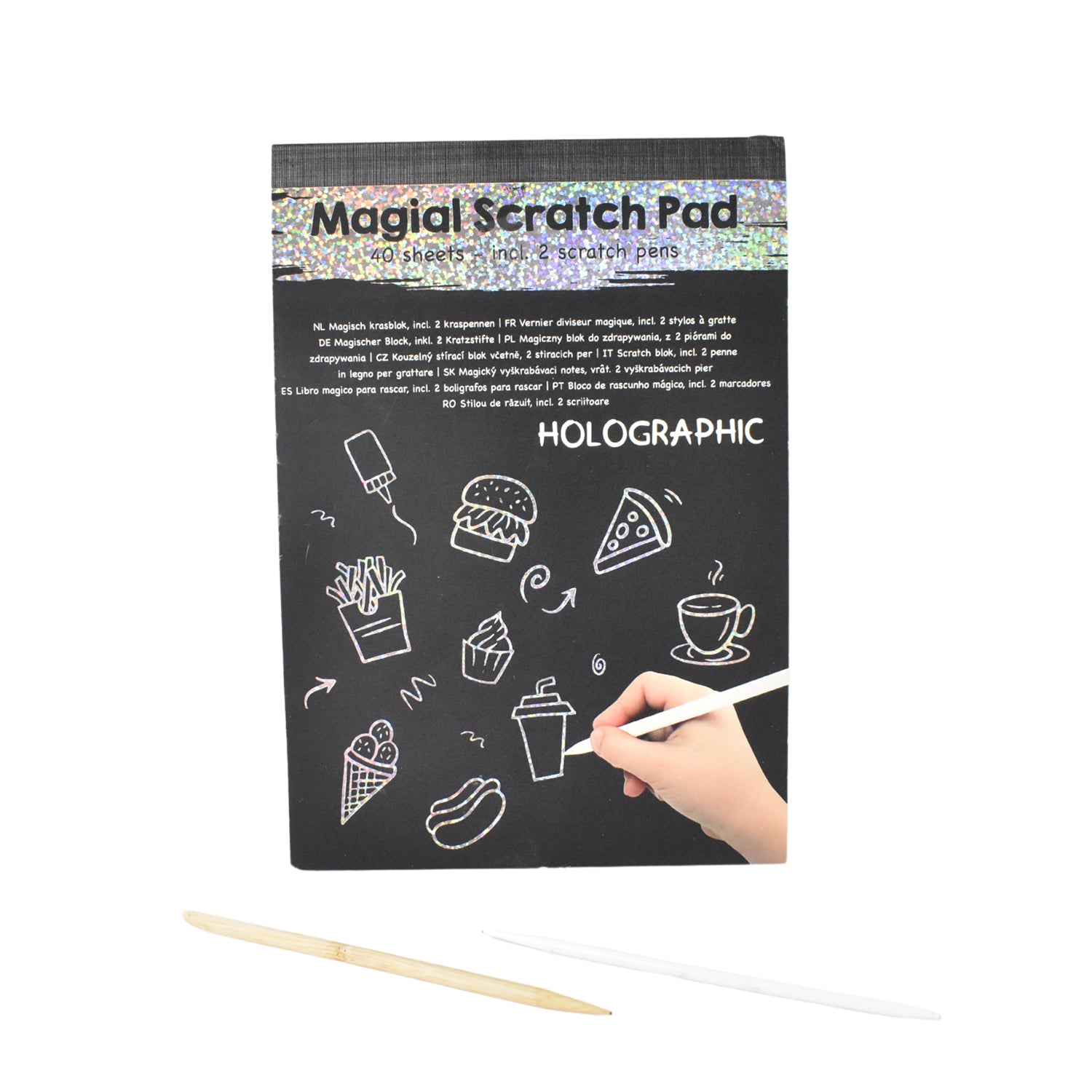 Magical Scratch Art Book