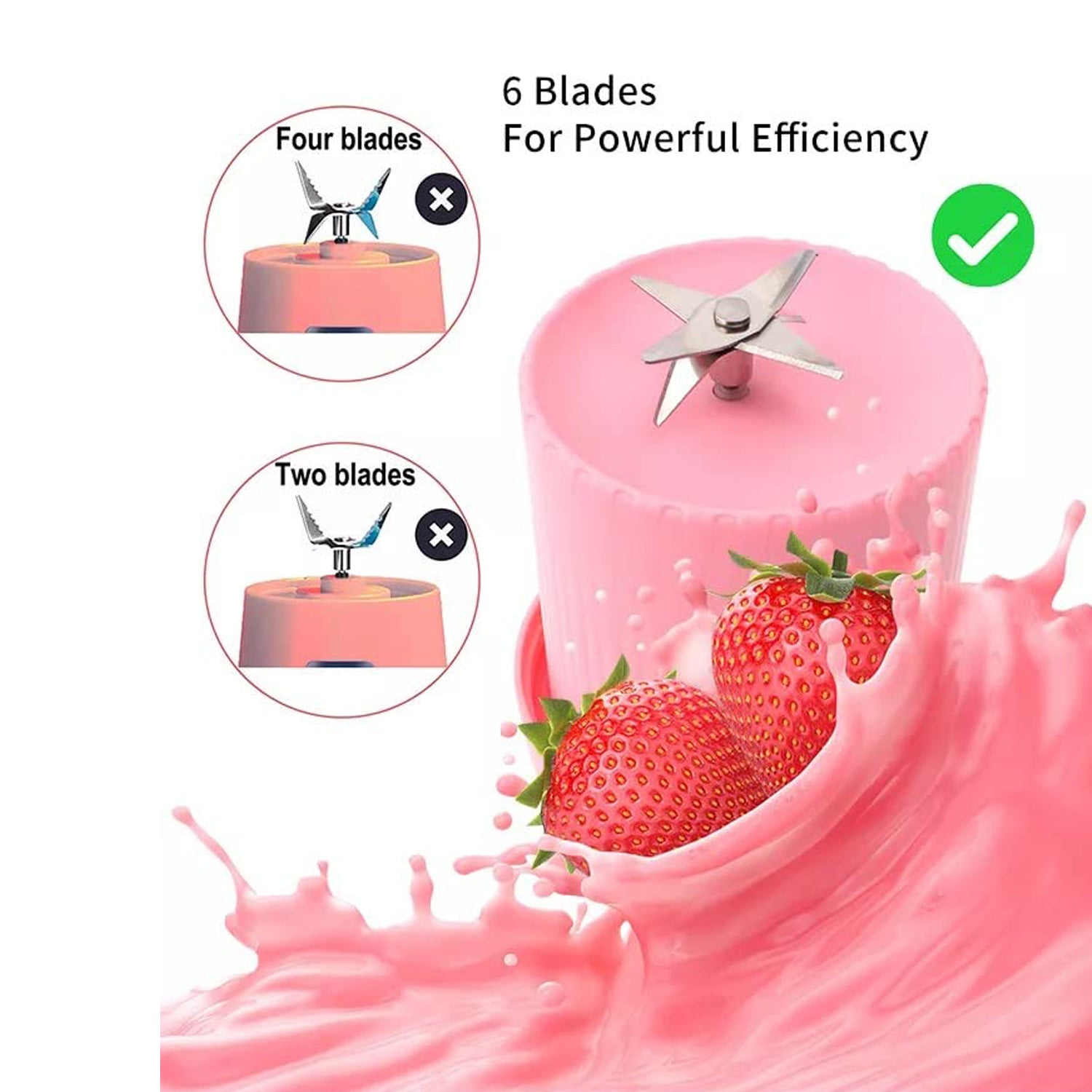 Blender Portable Juicer for Smoothie Juice